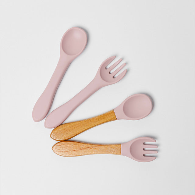 Silikon-Babygeschirr-Set mit Saugnapf
