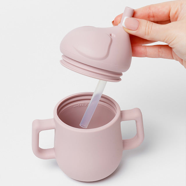 ELEFANT Silikon-Babygeschirr-Set mit Saugnapf