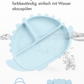 Silikon-Babygeschirr-Set mit Saugnapf