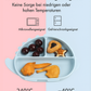 DINO Silikon-Babygeschirr-Set mit Saugnapf