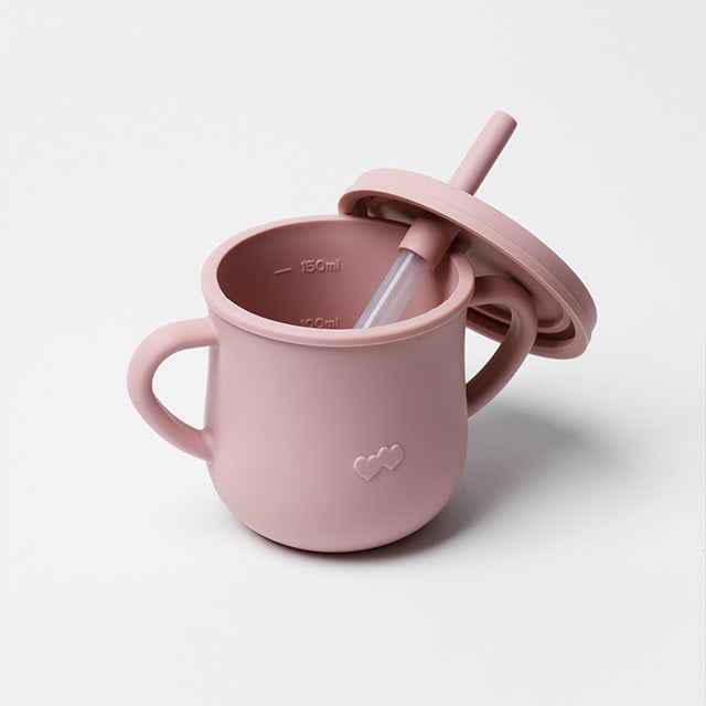 EICHHÖRNCHEN Silikon-Babygeschirr-Set mit Saugnapf