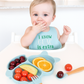 Silikon-Babygeschirr-Set mit Saugnapf