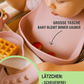 HASE Silikon-Babygeschirr-Set mit Saugnapf