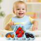 Silikon-Babygeschirr-Set mit Saugnapf
