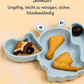 Silikon-Babygeschirr-Set mit Saugnapf