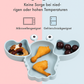 Silikon-Babygeschirr-Set mit Saugnapf