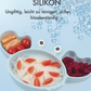 Silikon-Babygeschirr-Set mit Saugnapf