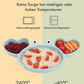 Silikon-Babygeschirr-Set mit Saugnapf