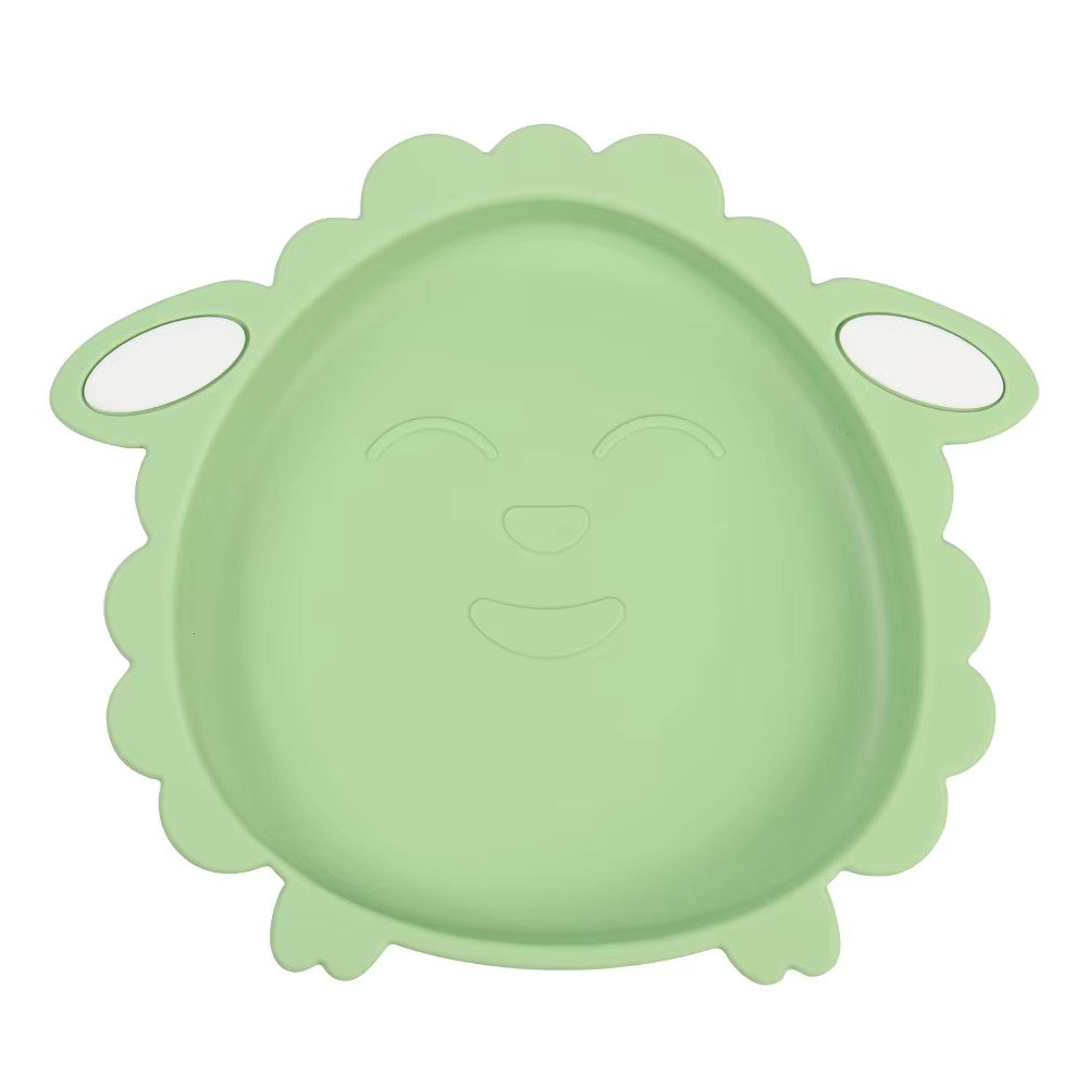 Silikon-Babygeschirr-Set mit Saugnapf